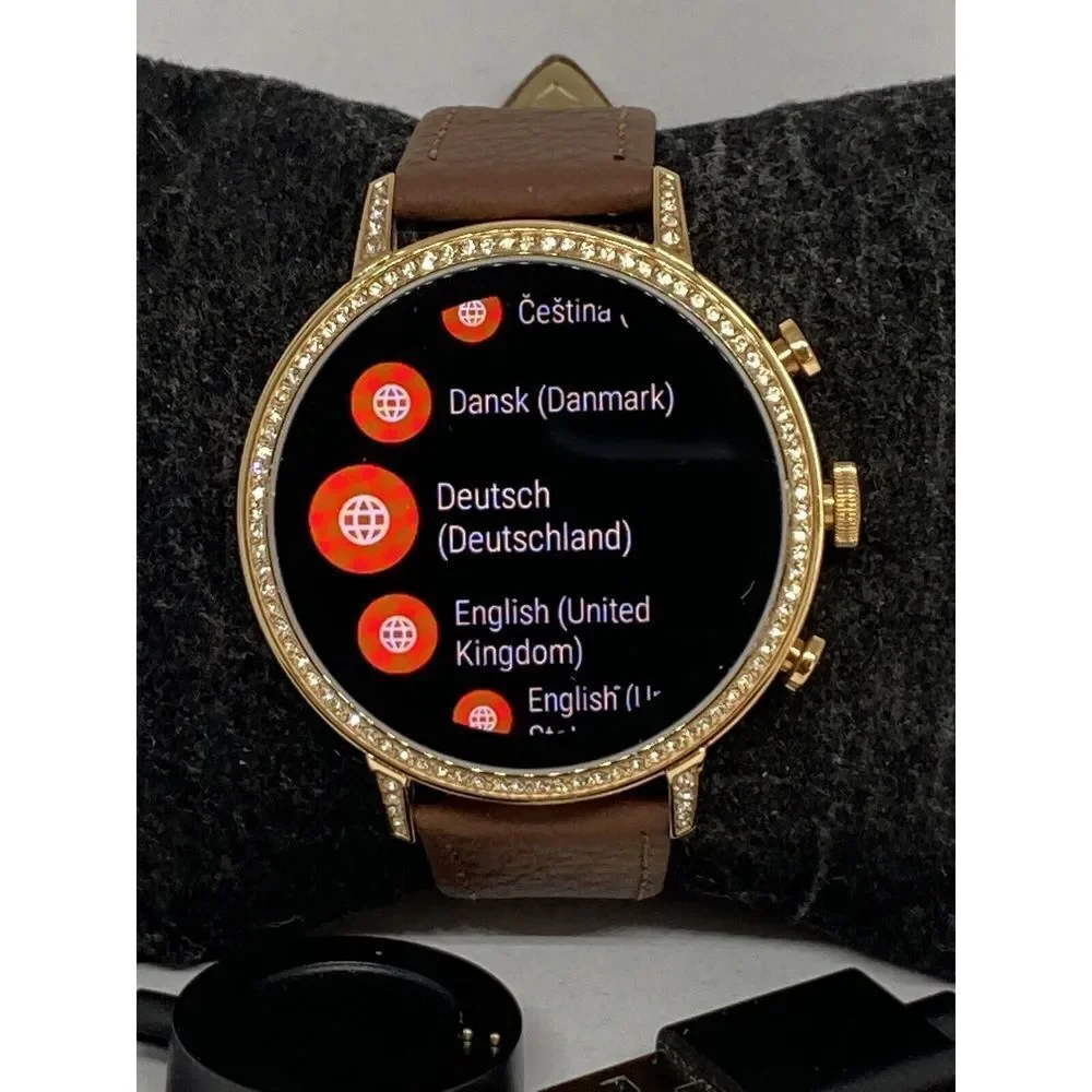 Fossil Gen 4 Authentic Digital Dial Smart Watch Custom Band FTW6015 LT300